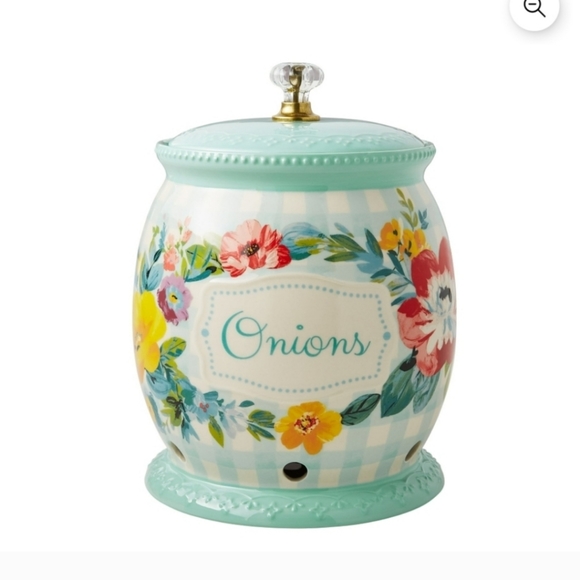 ❤️ New Pioneer Woman Sweet Romance Gingham 3-Piece Potatoe Onion Garlic … - Picture 4 of 8